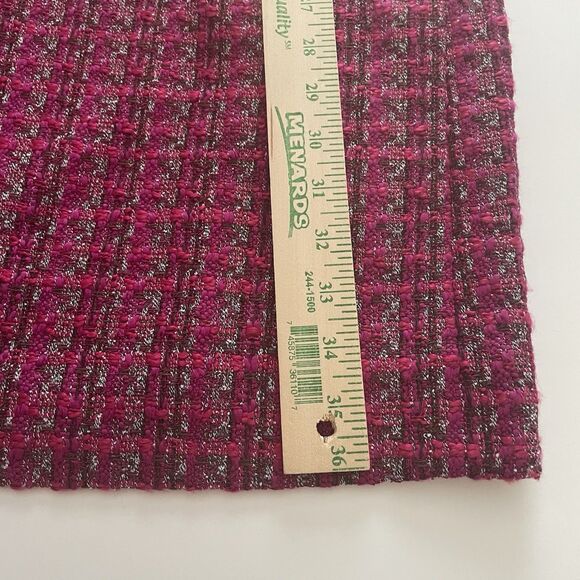 J. Crew Tweed Dress Sleeveless Pink Brown Career Party Cocktail Barbie Colorful - Picture 14 of 16